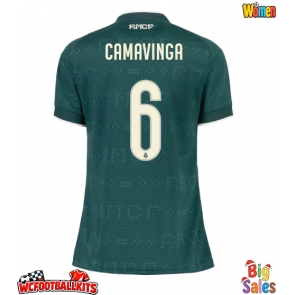 Real Madrid Eduardo Camavinga #6 Replica Away Stadium Shirt for Women 2026-27 Short Sleeve